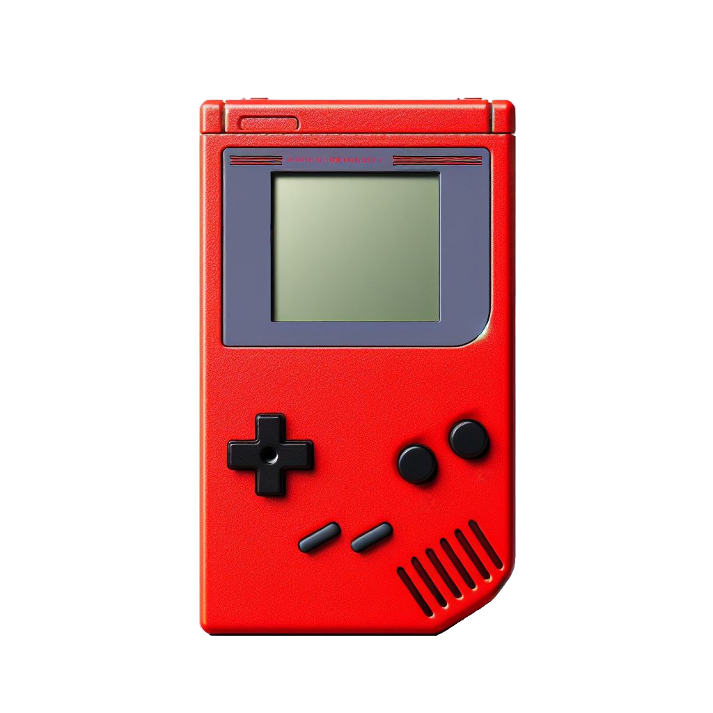 A red pokédex gameboy